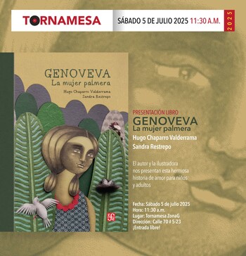 PRESENTACIÓN LIBRO - GENOVEVA La mujer palmera - Sádabo 05 de julio - 11:30 a.m.