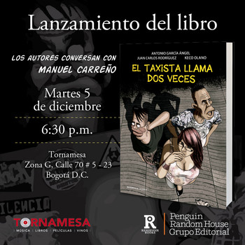 Lanzamiento del libro: El taxista llama dos veces