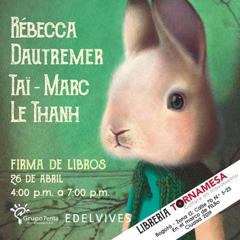 REBECCA DAUTREMER Firma de libros