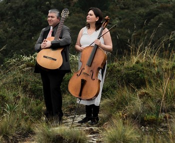 12:00 m. DÚO VILLA-LOBOS:  Cecilia Palma & Edwin Guevara  