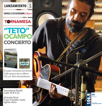 6:30 p.m.  TETO OCAMPO  