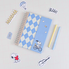 CUADERNO SNOOPY BIKE